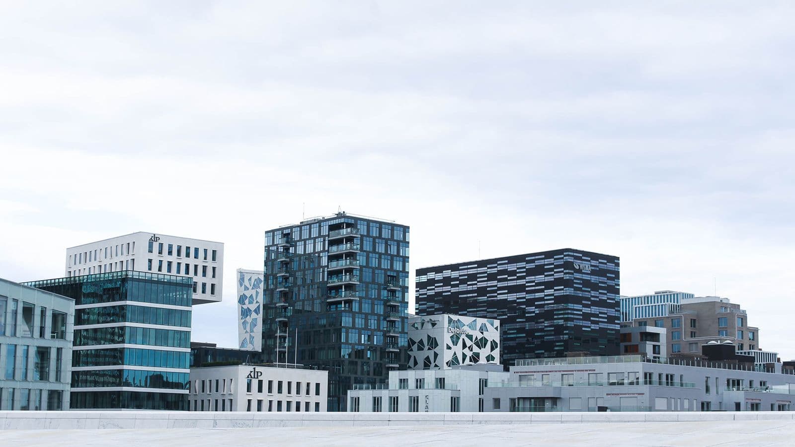 Barcode-rekken i Bjørvika, Oslo